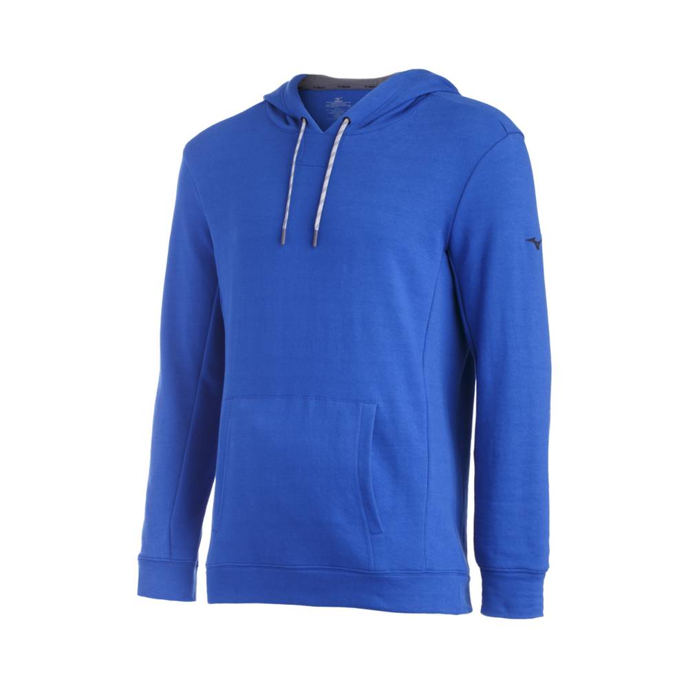 Mizuno Men's Comp Warmup Hoodie Royal (350643-NOB)